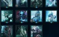 Conta LoL com mais de 90k de RP em SKIN's (+raras).