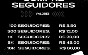 (PROMOÇÃO) Seguidores Instagram!