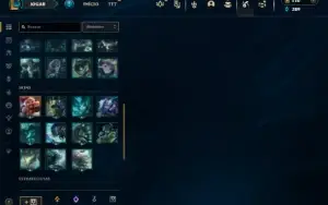 Diamante 3 com 50 Champs e 16 Skins + 30 Espolios