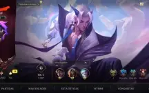 Conta Wild Rift com 151 Skins, e 41 no Lol