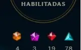 Conta com UFO CORKI, RAMMUS REI, KAYLE JUIZA e + 282skins