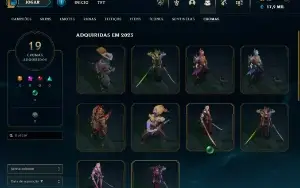 Conta League Of Legends Lvl 240 Main Yone-Yasuo Criada Em 20