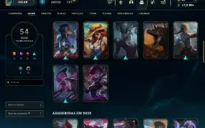Conta League Of Legends Lvl 240 Main Yone-Yasuo Criada Em 20