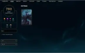 Conta Ouro 3(68.75%) 780 skins