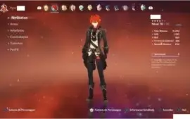Conta Genshin Impact Diluc + constelação