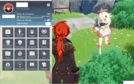 Conta Genshin Impact Diluc + constelação