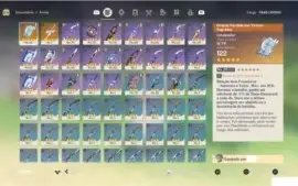 Conta Genshin Impact Diluc + constelação