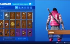 CONTA FORTI COM SALVE O MUNDO E ALGUMAS SKINS BOAS