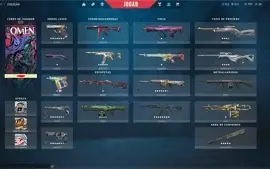CONTA VALORANT IMT2 muita skin