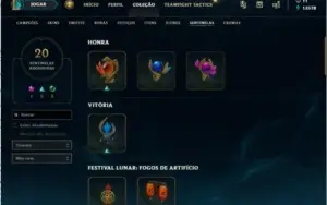 CONTA DE  LOL PLAT 1 - 395 SKINS