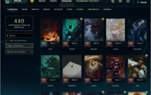CONTA DE  LOL PLAT 1 - 395 SKINS