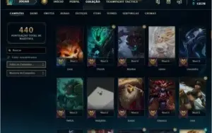 CONTA DE  LOL PLAT 1 - 395 SKINS