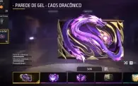 Conta de 8 dígitos free fire, quase 7 anos, gemada