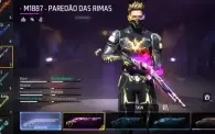 Conta de 8 dígitos free fire, quase 7 anos, gemada