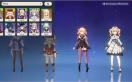 CONTA GENSHIN IMPACT - KEQING C1 + KLEE + FISCHL [RANK 10]