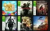 CONTA XBOX COM 27 JOGOS DE 360 RETROCOMPATIVEL COM XBOX ONE