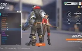 ACC OW2 LIMITED SKINS + 1085 OWL TOKENS