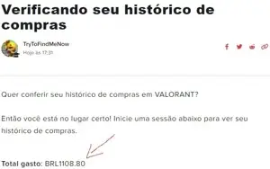 Oportunidade ! Conta Valorant com MUITAS skins + conta Lol