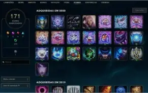 CONTA LOL DIAMANTE 2 198 SKINS