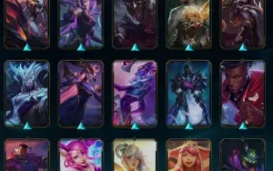 conta lol 245 skins