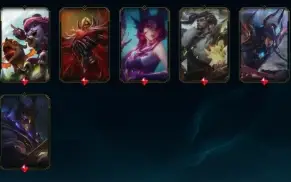 conta lol 245 skins