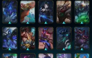 conta lol 245 skins