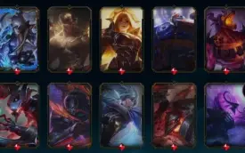 conta lol 245 skins