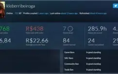 VENDA DE CONTA STEAM JOGOS 50+