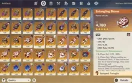 Conta EU-Yae+Kagura, Hu Tao, Ayaka, Childe, Eula, Venti e +!