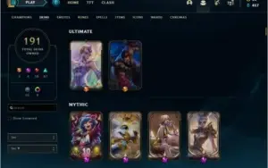 CONTA LOL - 118 CAMPEÕES E 191 SKINS
