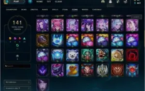 CONTA LOL - 118 CAMPEÕES E 191 SKINS