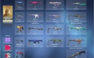Conta Valorant OURO 1 + FULL SKINS CONTA TOP