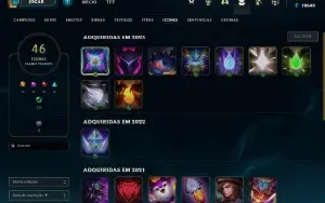 Conta Mestre Lol