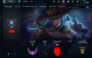 Conta Mestre Lol