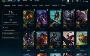Conta Platina 4 - Smurf LOL (league of legends) ELOMOON