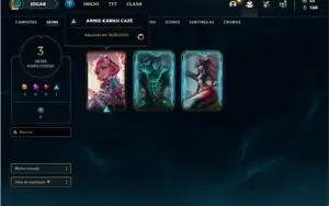 Conta ouro 4 com 42 Champs e 3 Skins ( EMAIL NÃO CONFIRMADO)