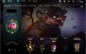 CONTA LEAGUE OF LEGENDS