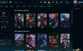 Conta de lol ex diamante atual platina 1