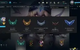 Conta de lol ex diamante atual platina 1