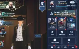 Conta Solo Leveling arise LV 126