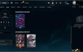 CONTA LOL NIVEL 96, 16 SKIN E 52 CHAMP