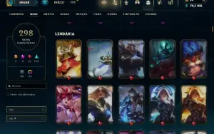 Fullacesso - Conta De 2017 - 298 Skins - Level 495 - 171 Cam