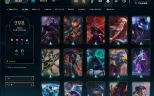 Fullacesso - Conta De 2017 - 298 Skins - Level 495 - 171 Cam