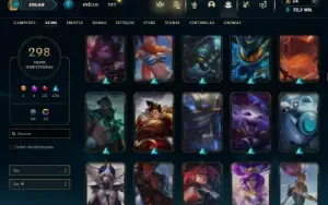 Fullacesso - Conta De 2017 - 298 Skins - Level 495 - 171 Cam