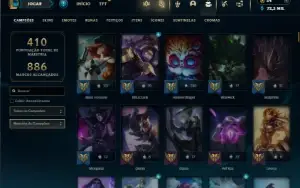 Fullacesso - Conta De 2017 - 298 Skins - Level 495 - 171 Cam