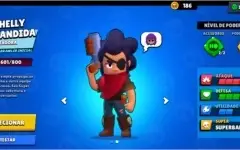 Conta com 16k+, 31 Brawlers, alguns com as PowerUps.