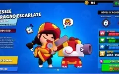 Conta com 16k+, 31 Brawlers, alguns com as PowerUps.