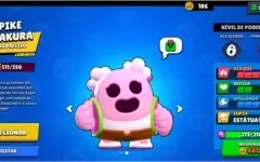 Conta com 16k+, 31 Brawlers, alguns com as PowerUps.