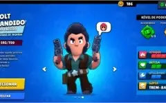 Conta com 16k+, 31 Brawlers, alguns com as PowerUps.