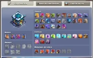 Conta Clash of Clans CV 13 semi-full
